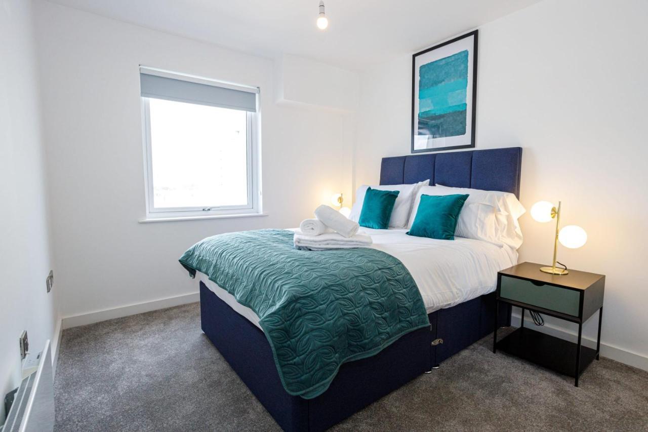 Contemporary 2 Bedroom Duplex In Salford Manchester Eksteriør bilde
