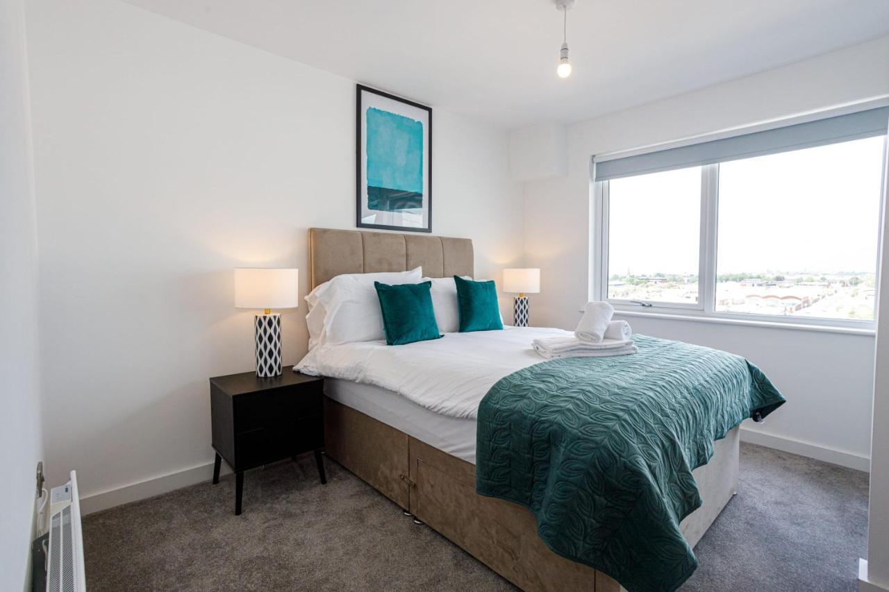 Contemporary 2 Bedroom Duplex In Salford Manchester Eksteriør bilde