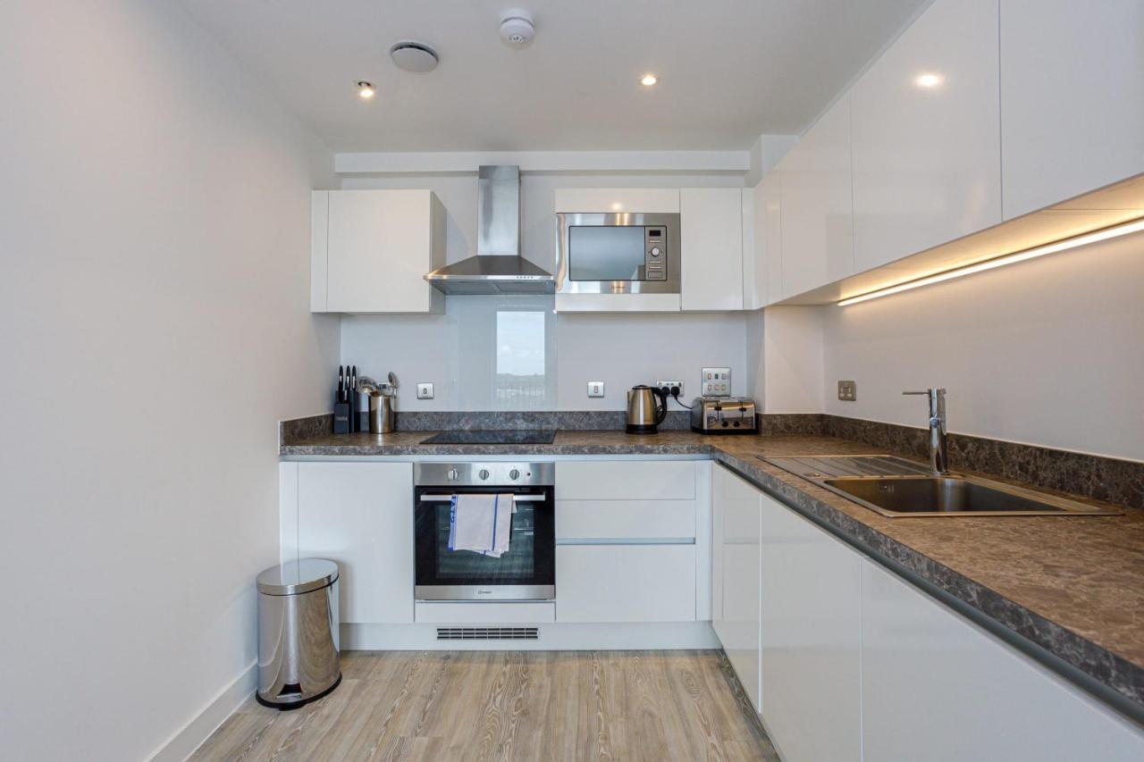 Contemporary 2 Bedroom Duplex In Salford Manchester Eksteriør bilde